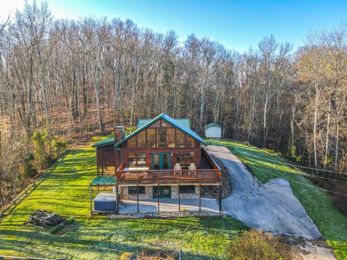 Dog Friendly! Views! Hot Tub! Close To Pf! Gsmnp เซอเวียร์วีล ภายนอก รูปภาพ