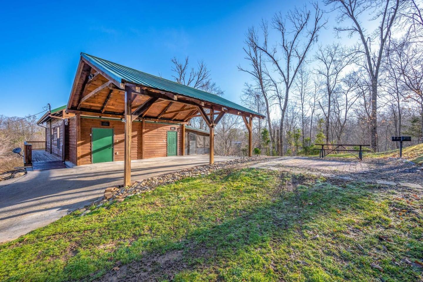 Dog Friendly! Views! Hot Tub! Close To Pf! Gsmnp เซอเวียร์วีล ภายนอก รูปภาพ