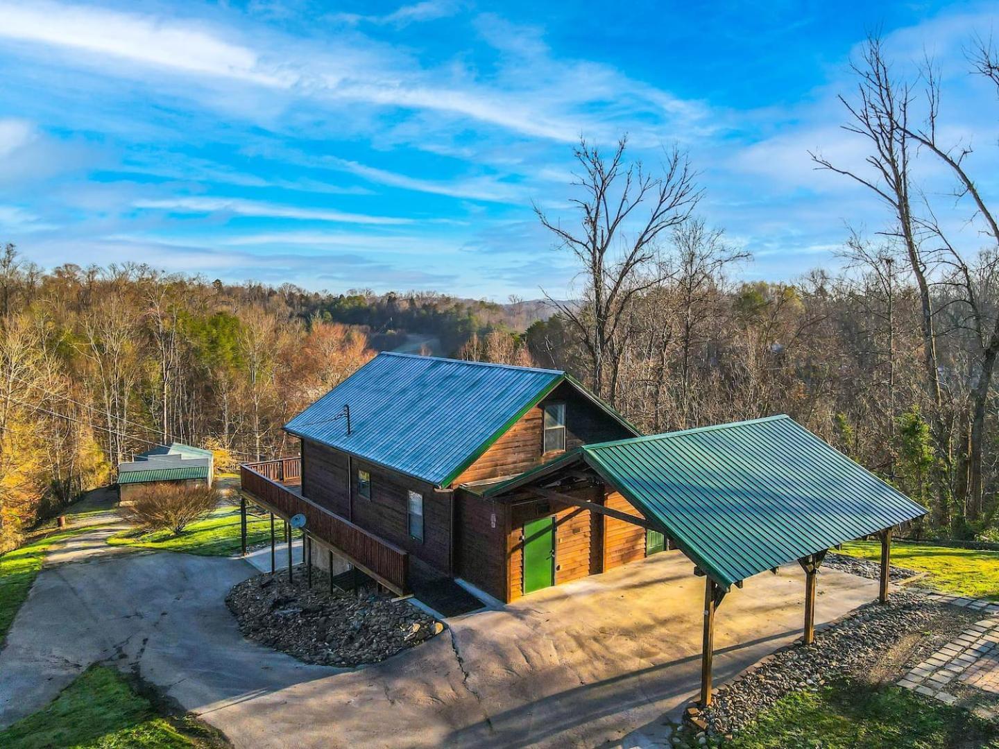 Dog Friendly! Views! Hot Tub! Close To Pf! Gsmnp เซอเวียร์วีล ภายนอก รูปภาพ