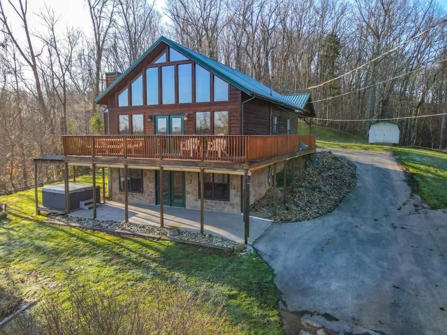 Dog Friendly! Views! Hot Tub! Close To Pf! Gsmnp เซอเวียร์วีล ภายนอก รูปภาพ